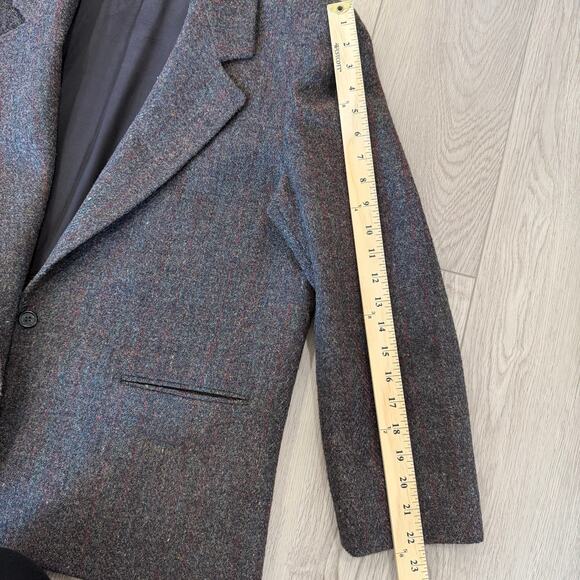 Hebrides Harris Vintage Tweed Men's 100% Pure Scottish Wool Handwoven Jacket 42S - Picture 8 of 8